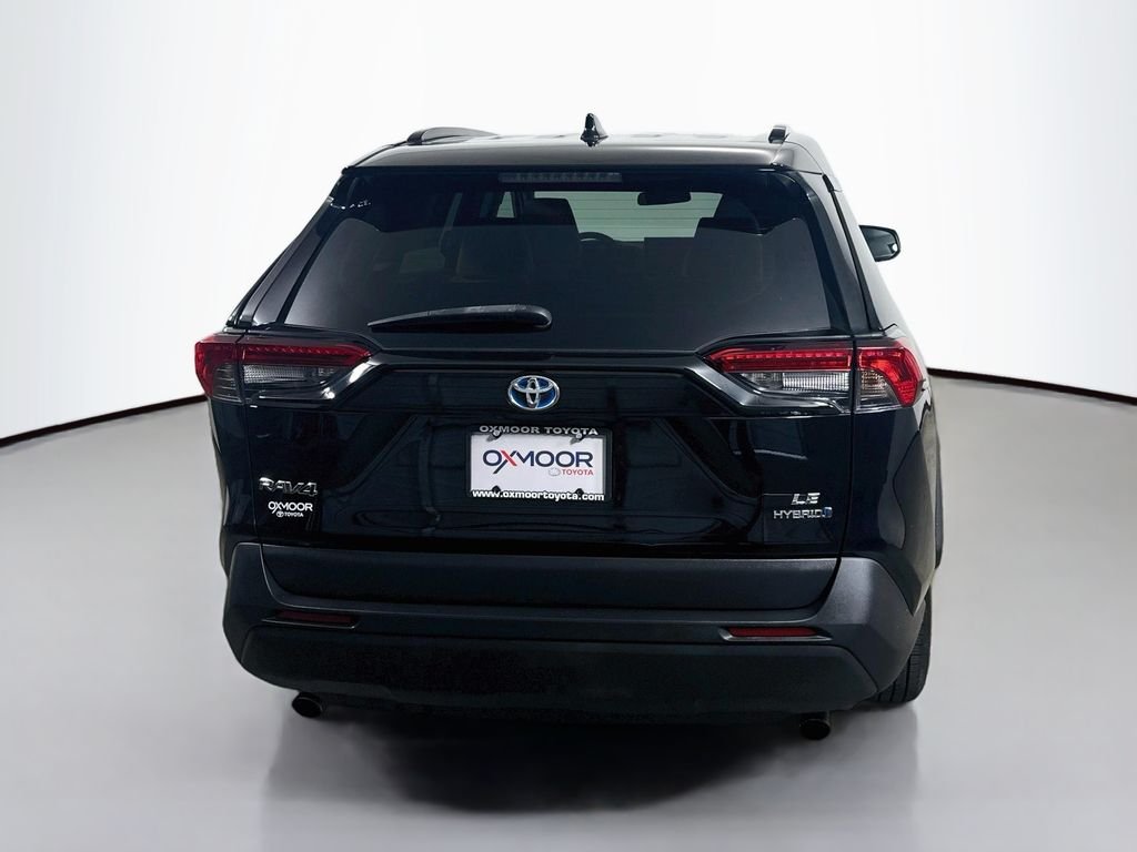 Used 2022 Midnight Black Metallic Toyota Hybrid LE image 6