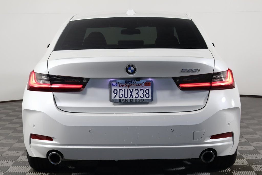 Certified Used 2023 Mineral White Metallic BMW 330i image 5