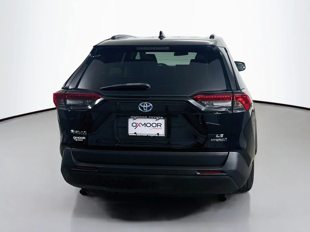 Used 2022 Midnight Black Metallic Toyota Hybrid LE image 6