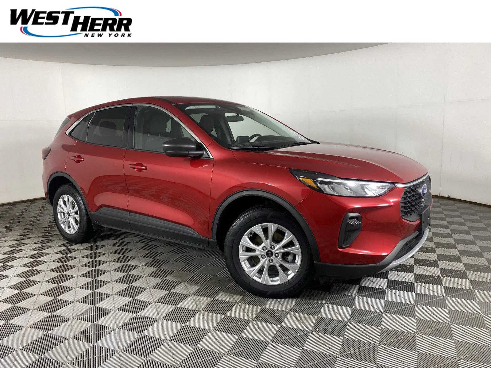 Used 2023 Rapid Red Metallic Tinted Clearcoat Ford Active image 1