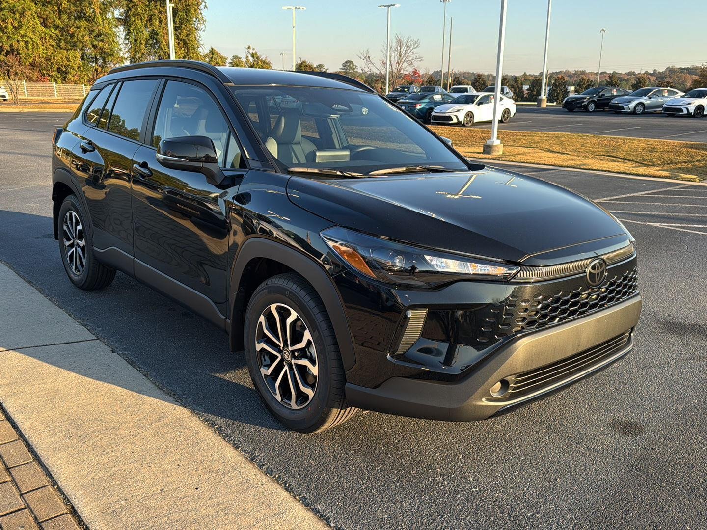 New 2026 Jet Black Toyota Hybrid SE image 6