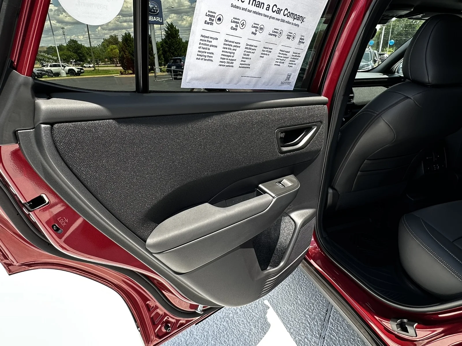 New 2026 CRIMSON RED PEARL Subaru Limited image 10