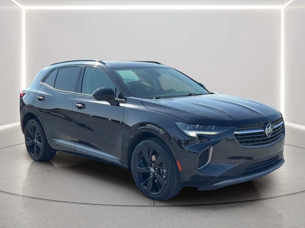 Used 2022 Black Buick Preferred image 3