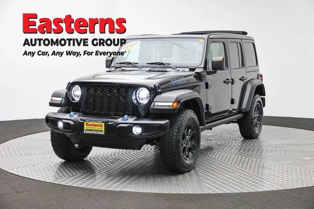 Used 2023 Black Jeep Willys 4xe image 1
