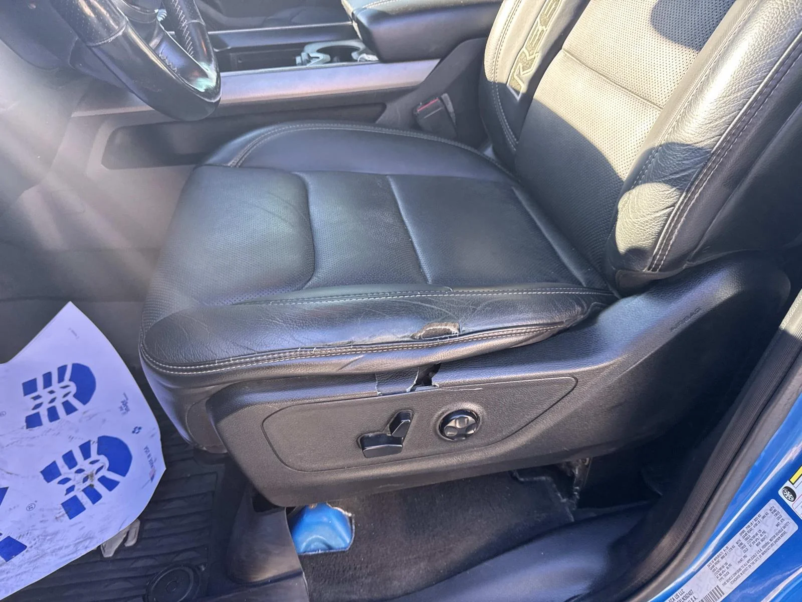 Used 2020 Hydro Blue Pearlcoat Ram Rebel image 16