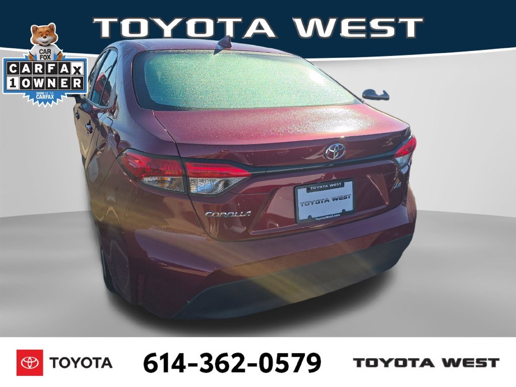 Used 2025 Red Toyota LE image 7