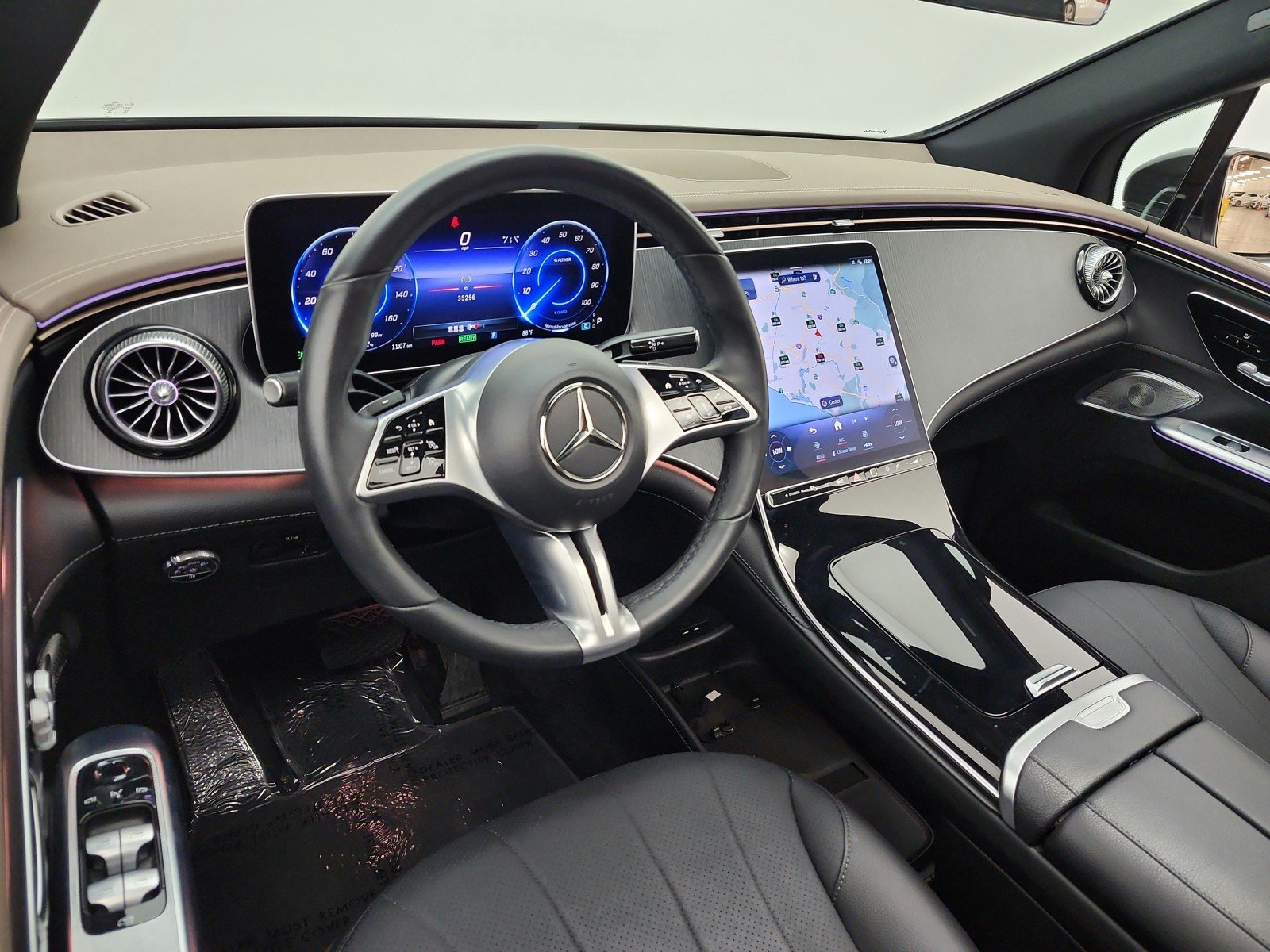 Used 2023 Obsidian Black Metallic Mercedes-Benz EQE 350 4MATIC® SUV image 14