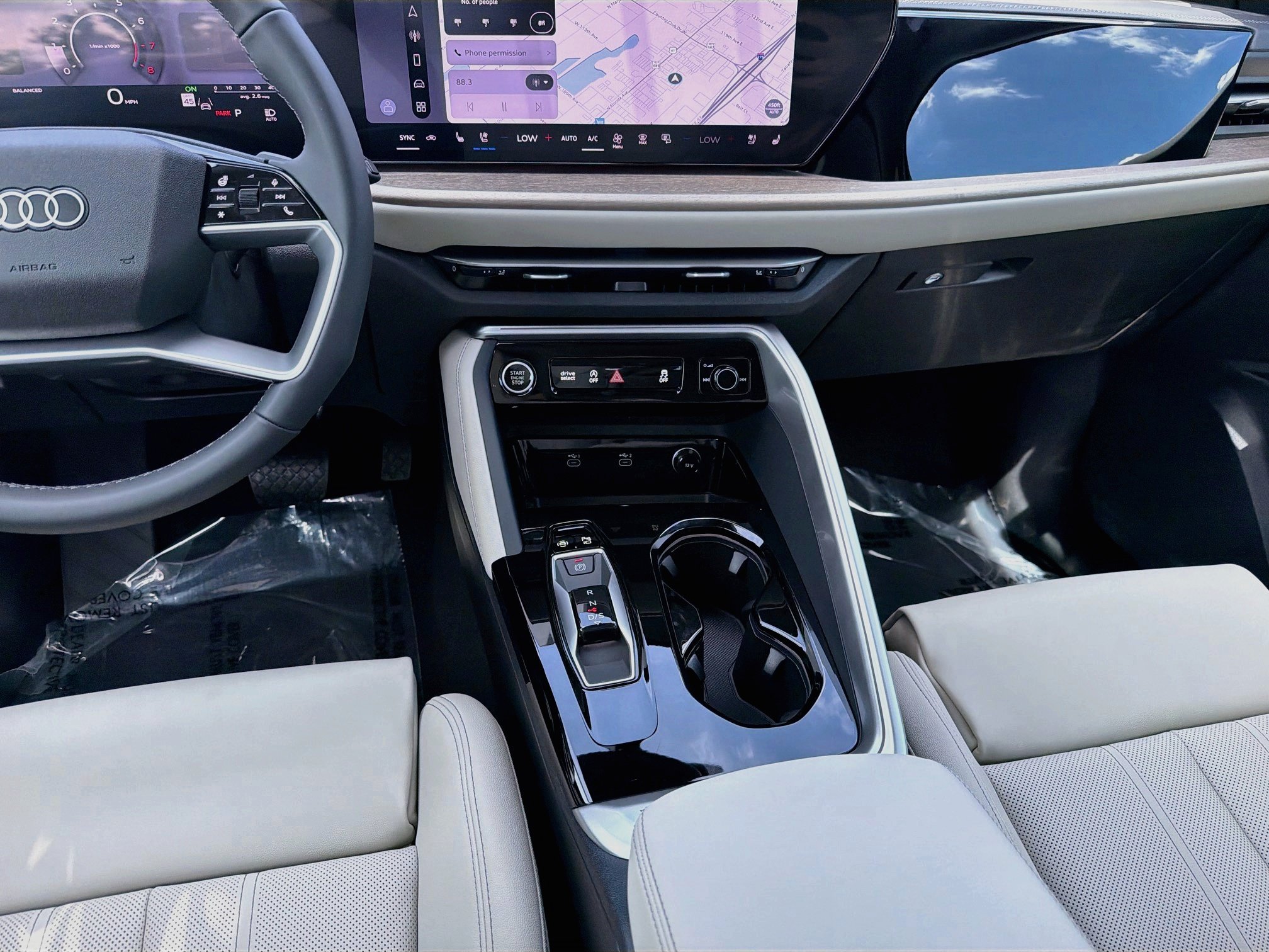 New 2026 Glacier White Metallic Audi Premium Plus image 17