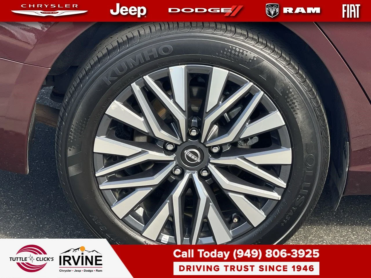 Used 2025 Garnet Pearl Metallic Nissan SV image 20