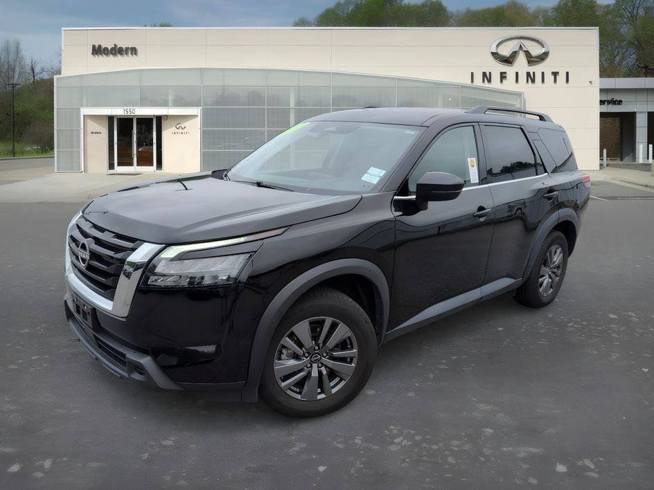 Used 2024 Super Black Nissan SV image 1