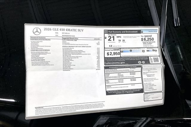 2026 Mercedes-Benz GLE GLE450 - Photo 56