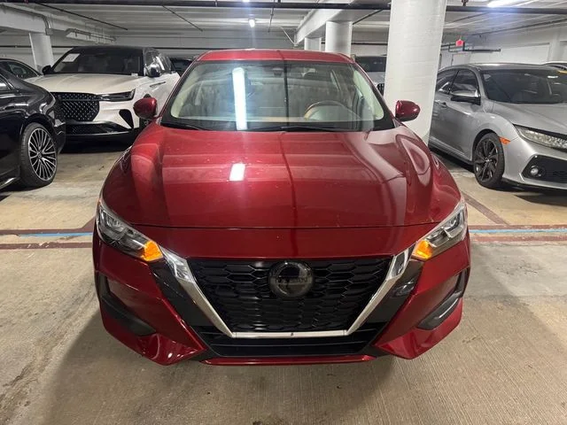 Certified Used 2022 Red Nissan SV image 2