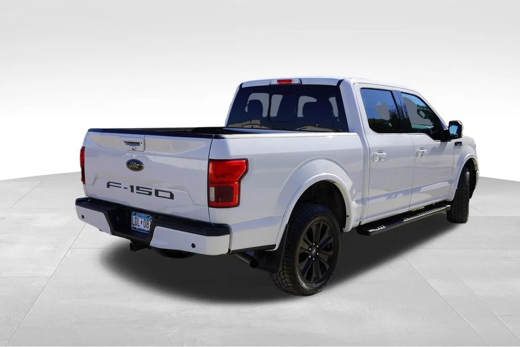 Used 2020 White Ford Lariat image 3