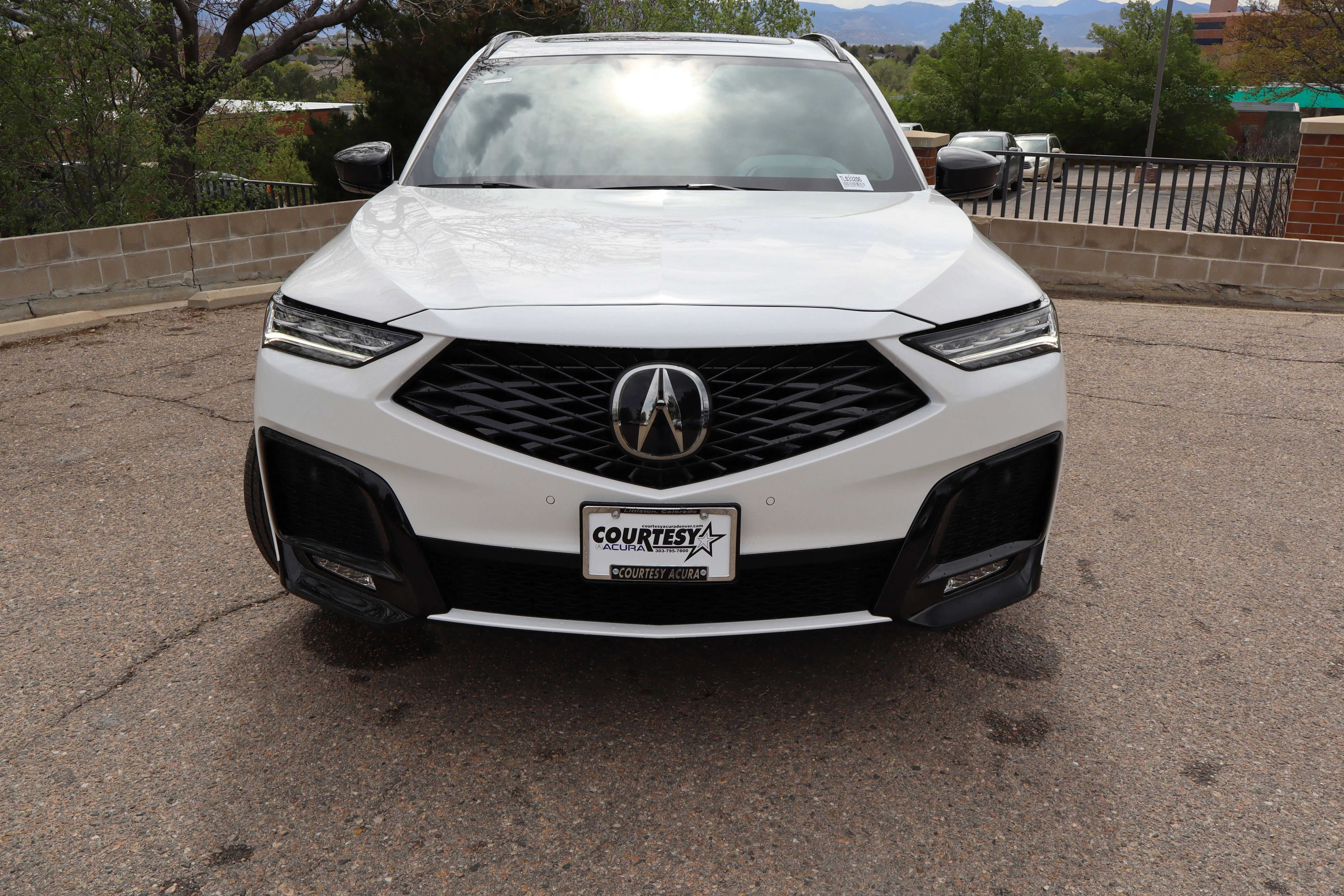 New 2026 Platinum White Pearl Acura w/A-Spec Advance Package image 2