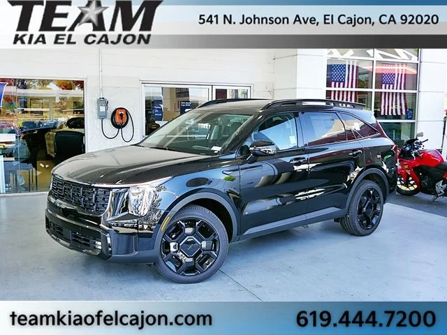 New 2026 Black Kia X-Line EX image 1