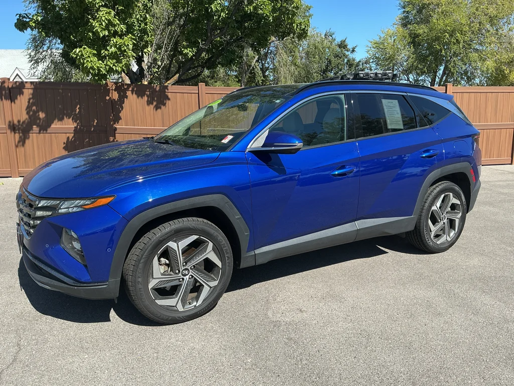 Used 2024 Intense Blue Hyundai Limited image 1