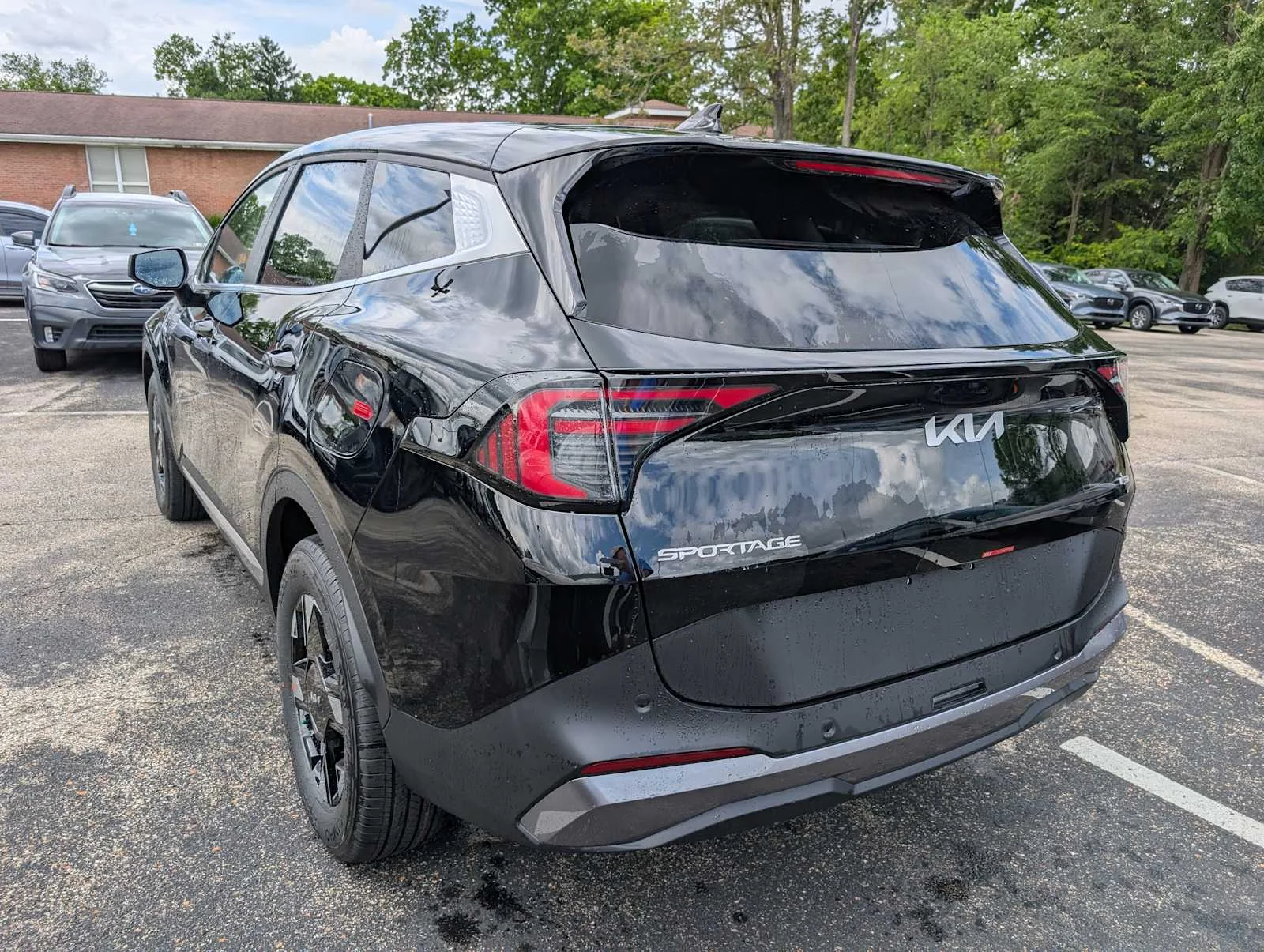 New 2026 Ebony Black Kia LX image 9