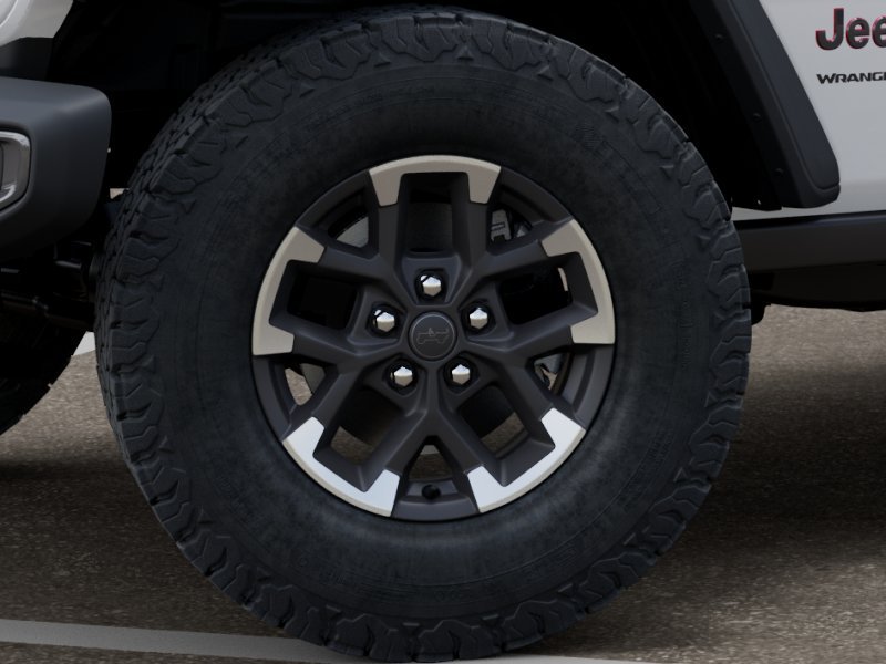 New 2026 Bright White Clear-Coat Exterior Paint Jeep Rubicon 4-Door image 34