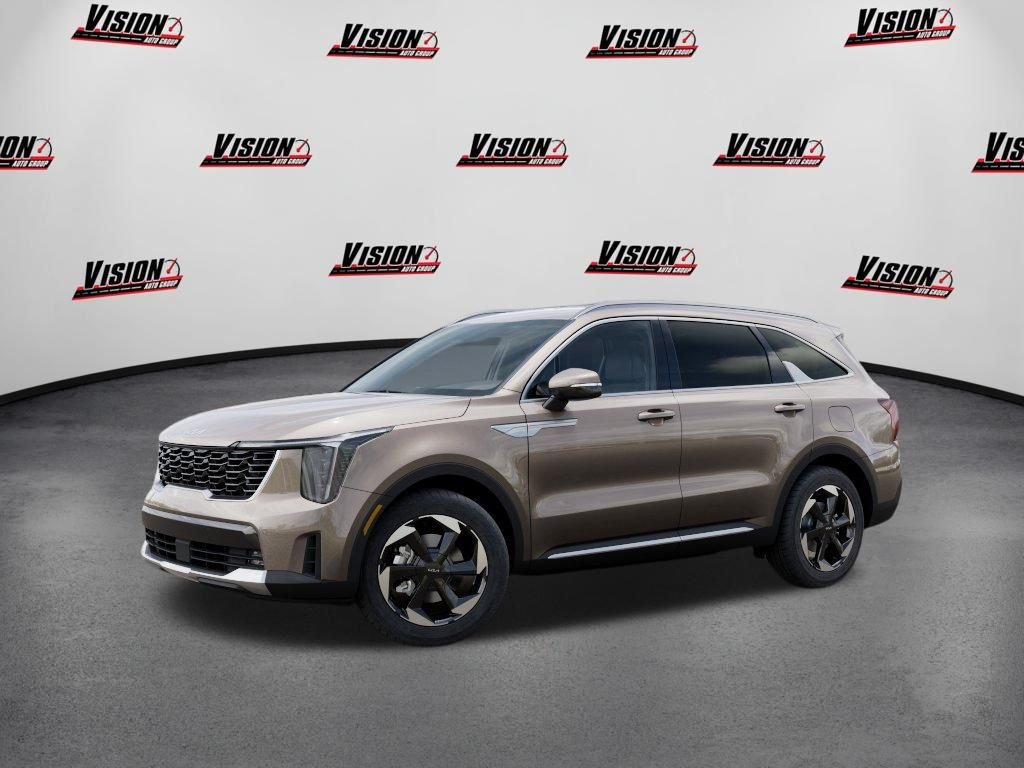 New 2026 Volcanic Sand Kia EX AWD image 3