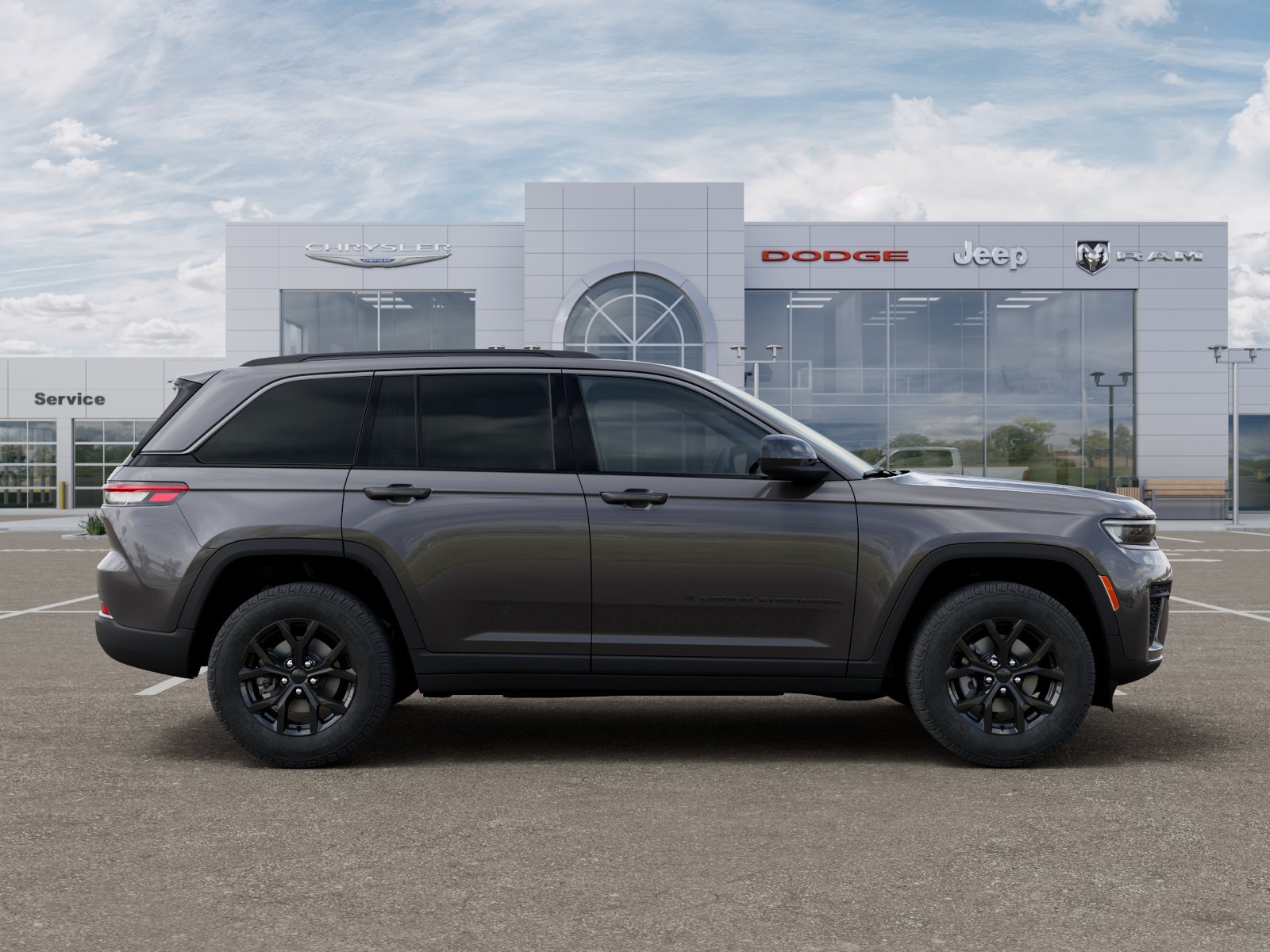 New 2026 Baltic Gray Metallic Clear-Coat Exterior Paint Jeep Altitude image 47