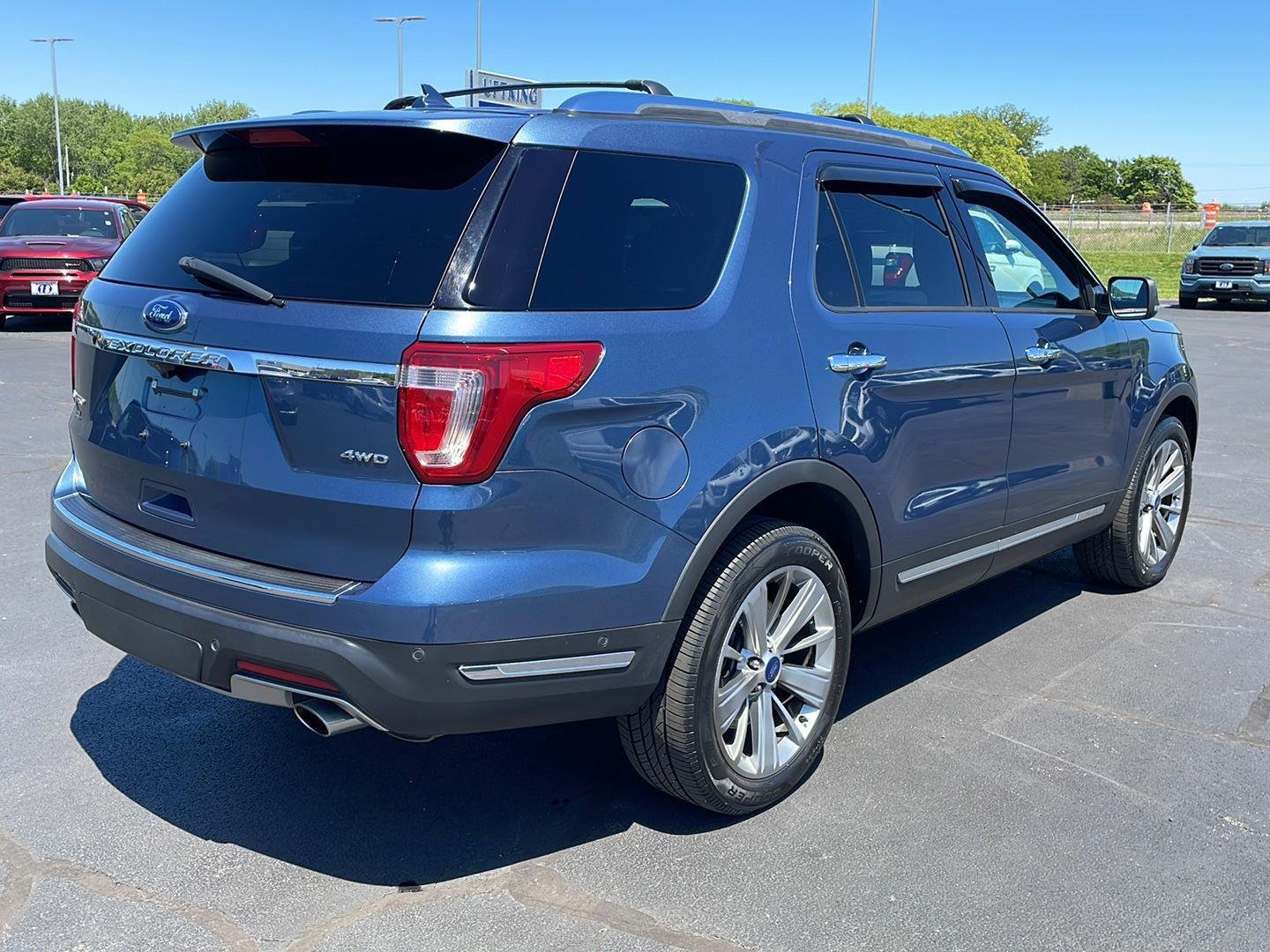 Certified Used 2018 Blue Ford Limited image 5