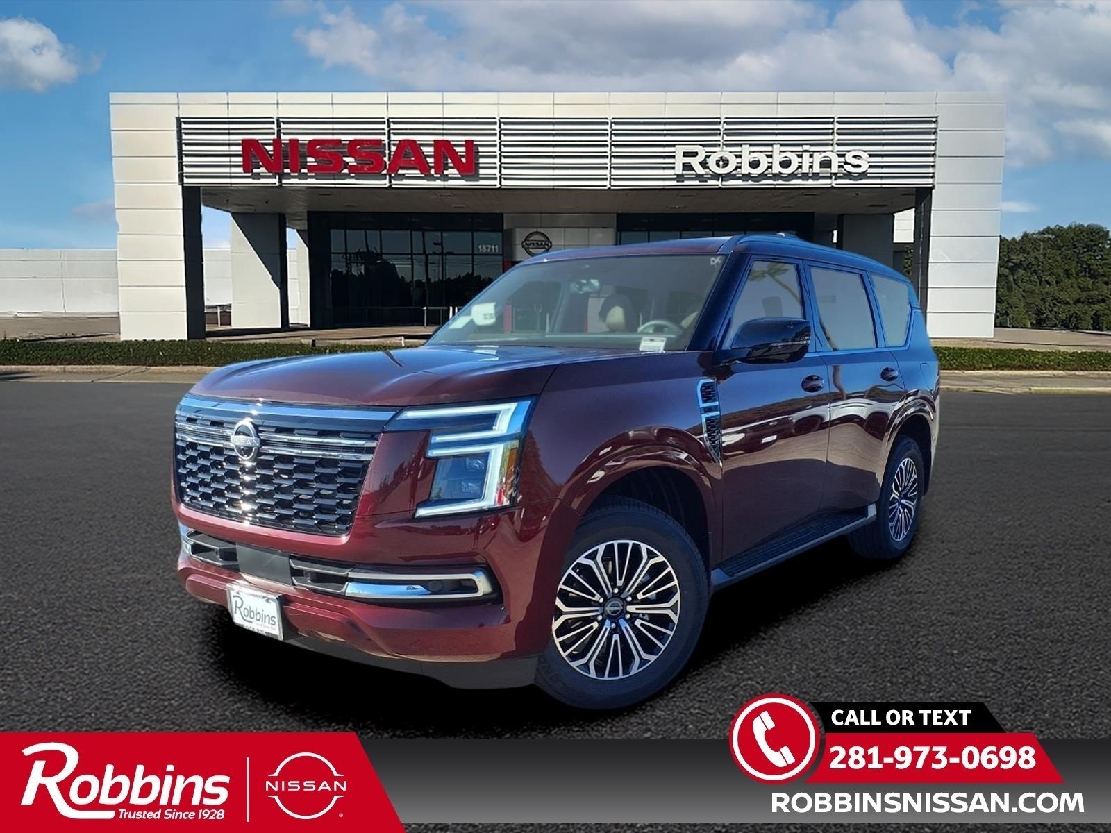 Coulis Red Pearl 2026 Nissan Armada SUV / Crossover 4X2