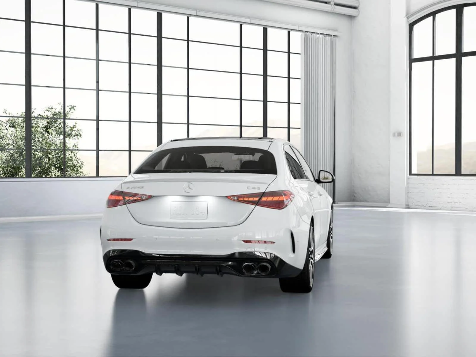 New 2026 Polar White Mercedes-Benz AMG® C 43 image 23