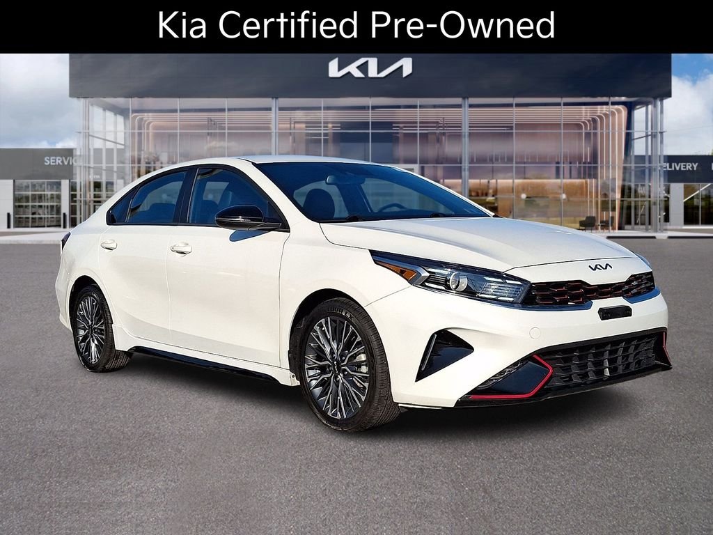 Certified Used 2023 White Kia GT-Line image 1