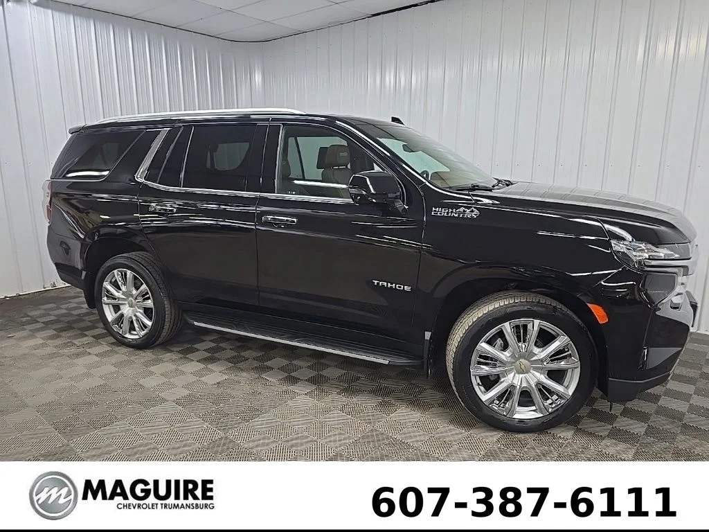 Used 2021 Black Chevrolet High Country image 1