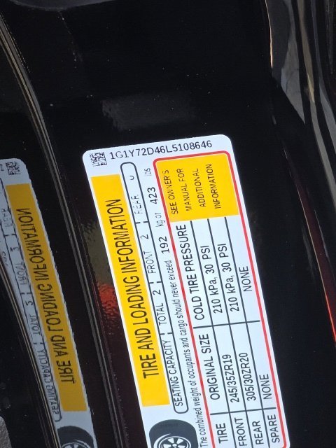 Used 2020 Black Chevrolet Stingray image 36