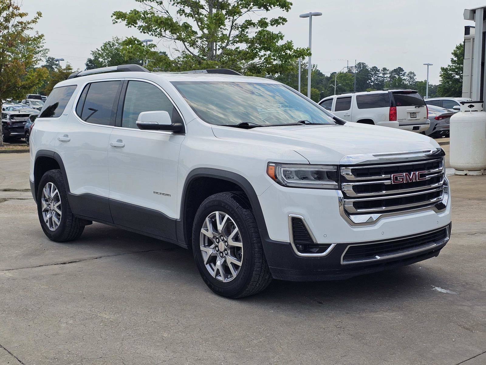 Used 2021 Summit White GMC SLT image 5