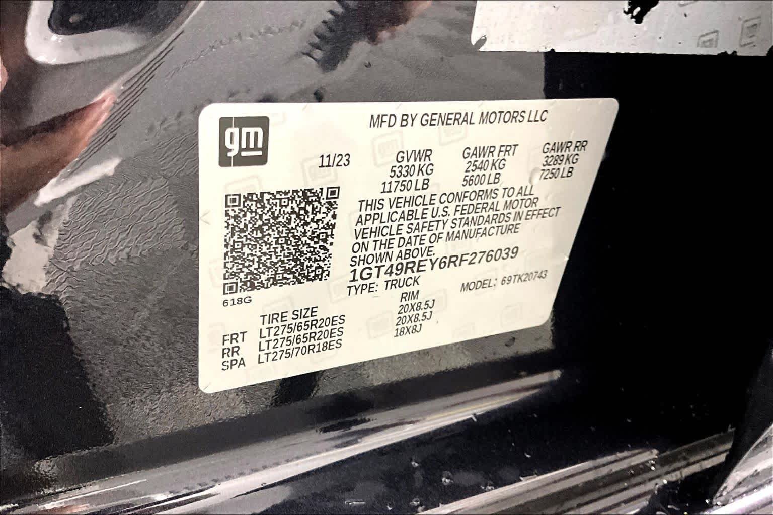 Used 2024 Titanium Rush Metallic GMC Denali image 35