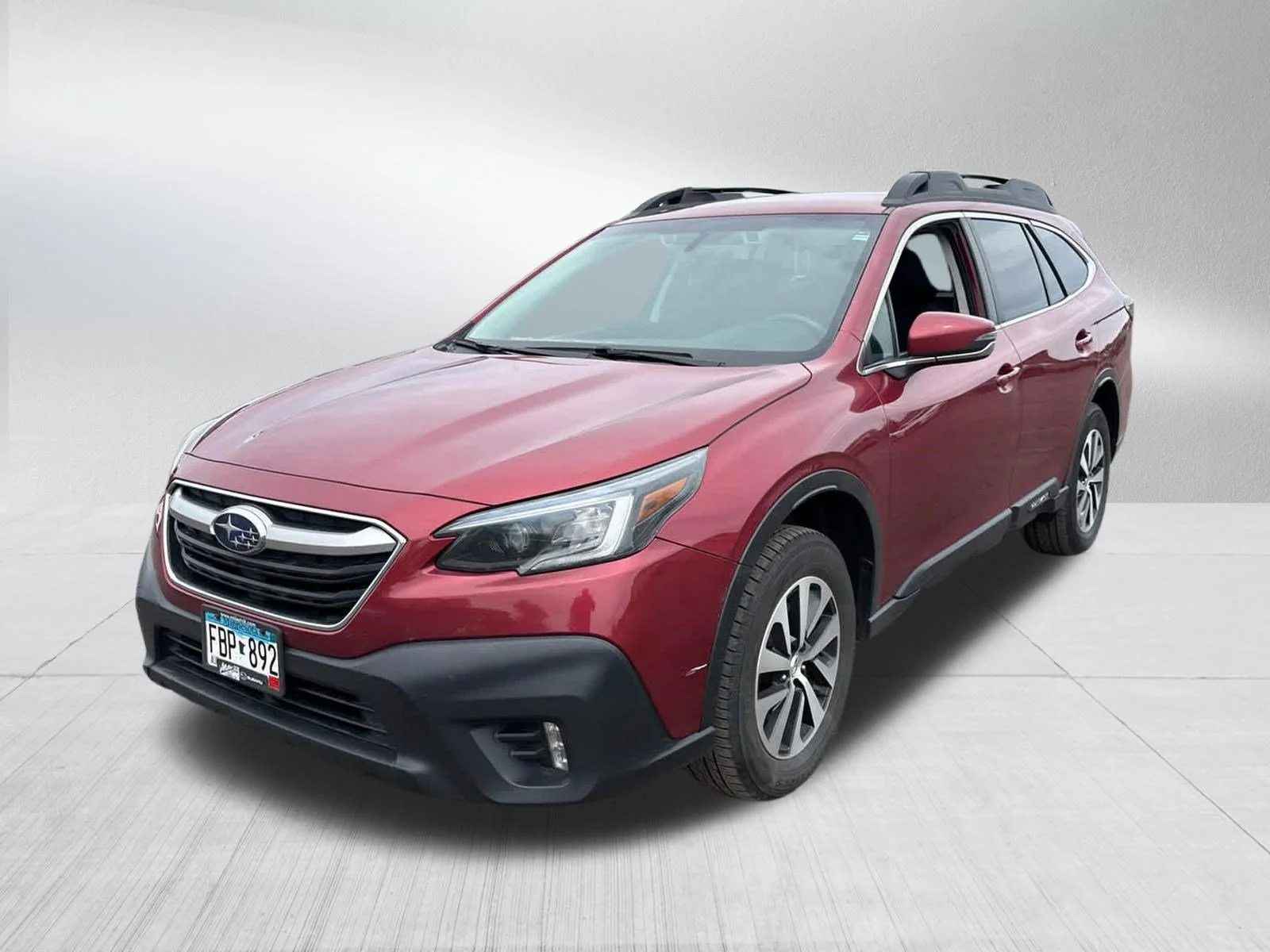 Used 2020 Crimson Red Pearl Subaru Premium image 2