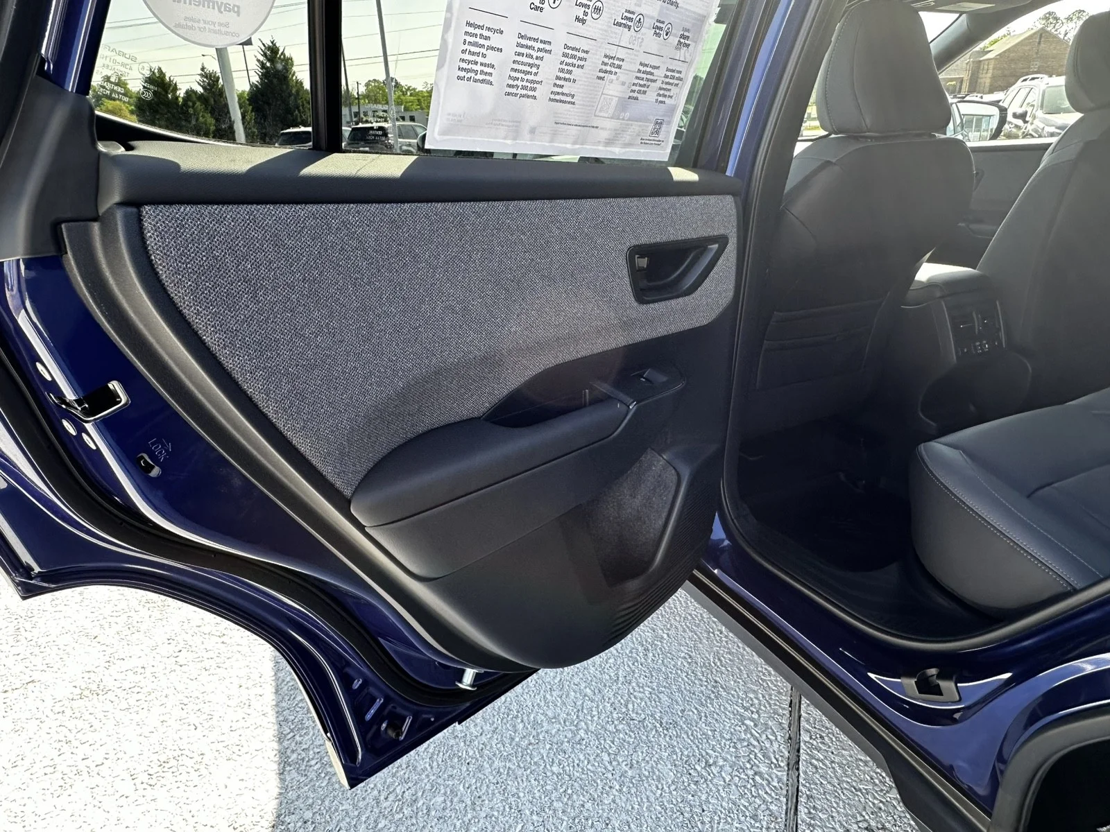 New 2026 SAPPHIRE BLUE PEARL Subaru Limited image 12