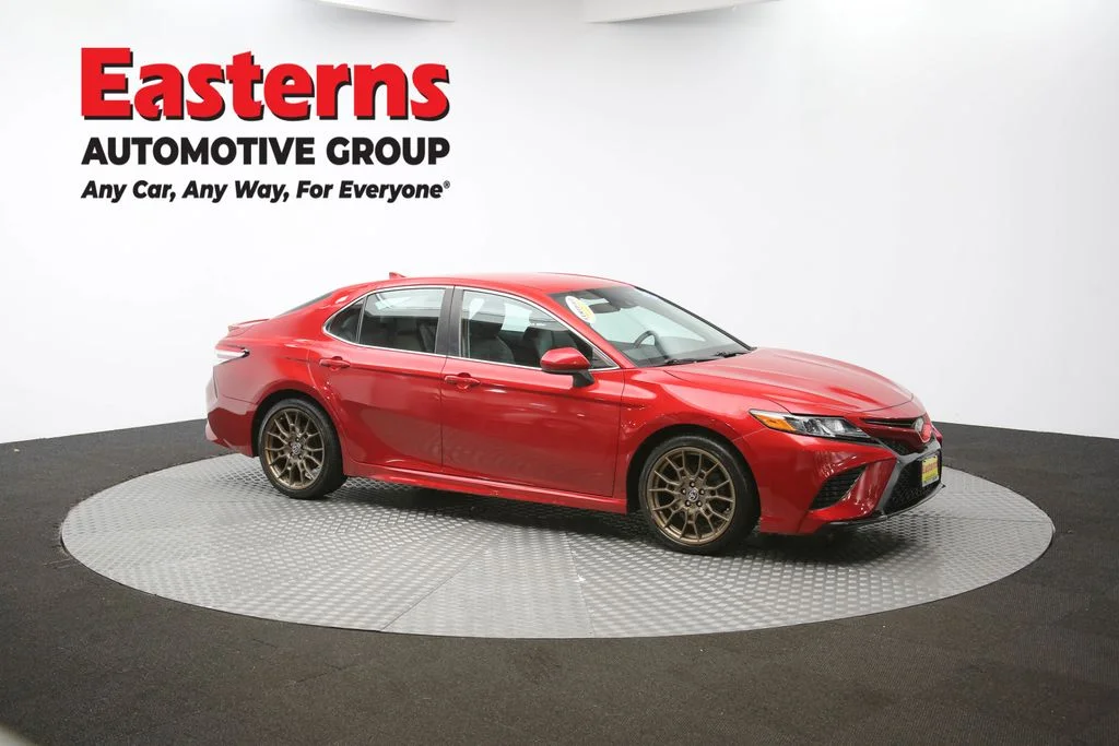 Used 2020 Red Toyota SE image 40