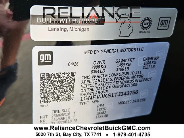 2026 Chevrolet Traverse Z71 - Photo 9