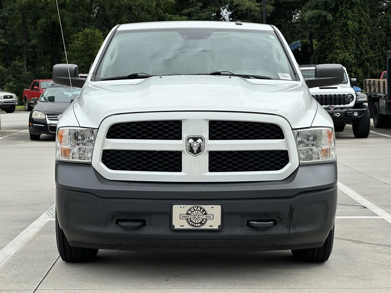 Used 2017 Bright White Clearcoat Ram Tradesman image 2