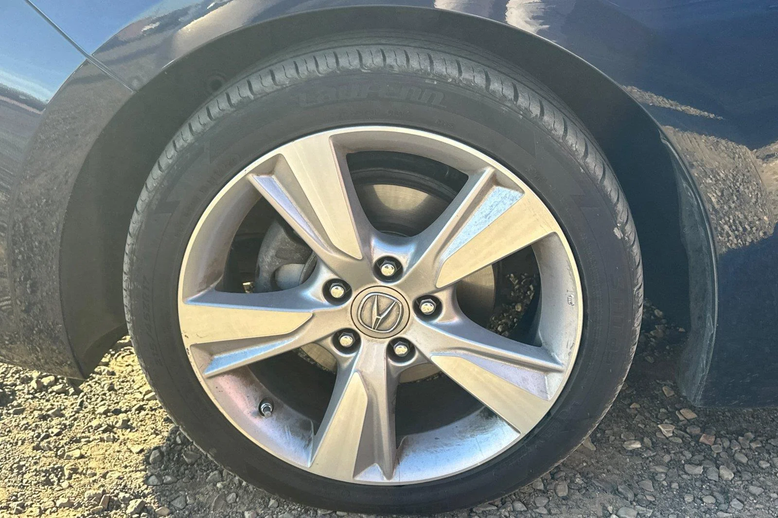 Used 2014 Vortex Blue Pearl Acura Tech Pkg image 4