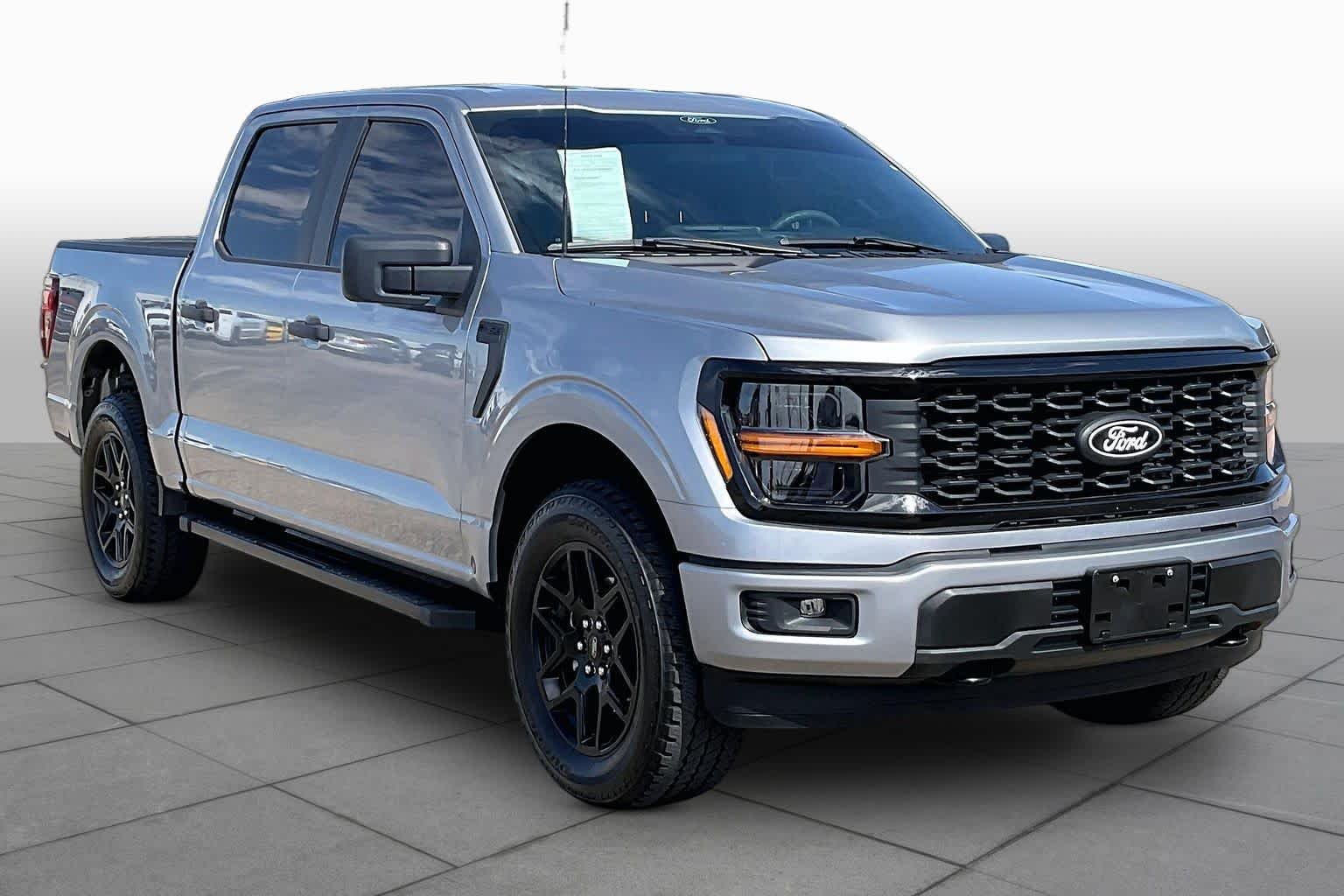 Used 2024 Iconic Silver Metallic Ford STX image 3