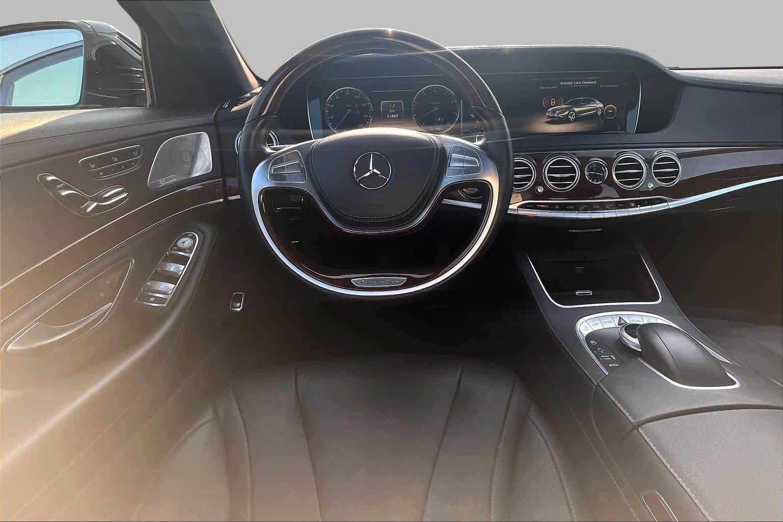 Used 2014 designo Mocha Black Mercedes-Benz S 550 image 6