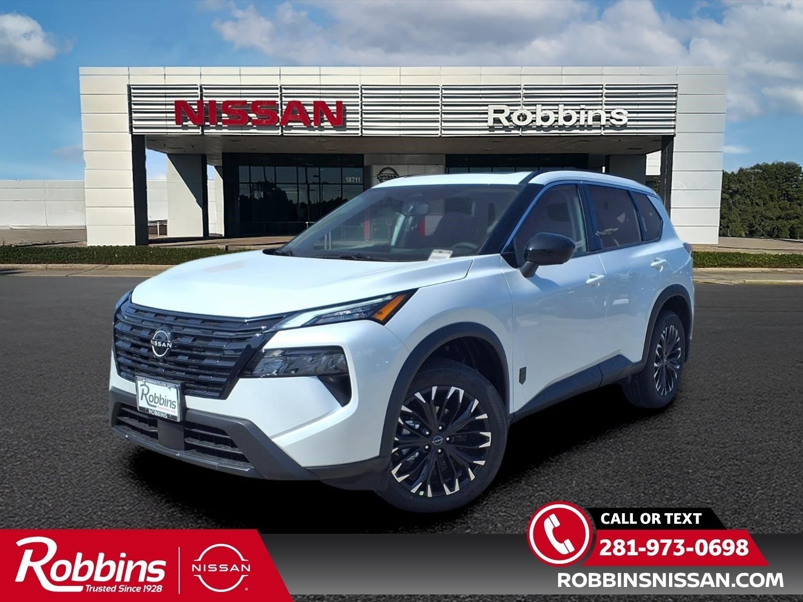 2026 Nissan Rogue Dark Armor™ White at Robbins Nissan