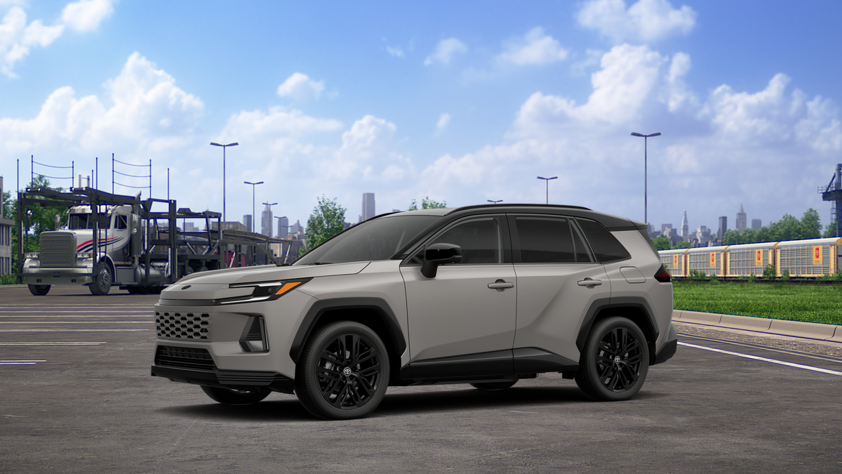 New 2026 Meteor Shower with Midnight Black Metallic roof Toyota XSE image 2