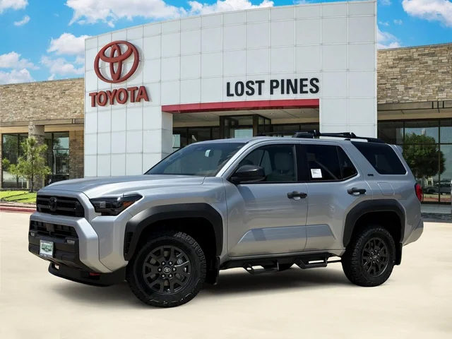 New 2026 Toyota 4Runner SR5 Part-time 4-Wheel Drive 4WD SR5