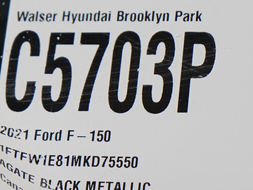 Used 2021 AGATE BLACK METALLIC Ford  image 31
