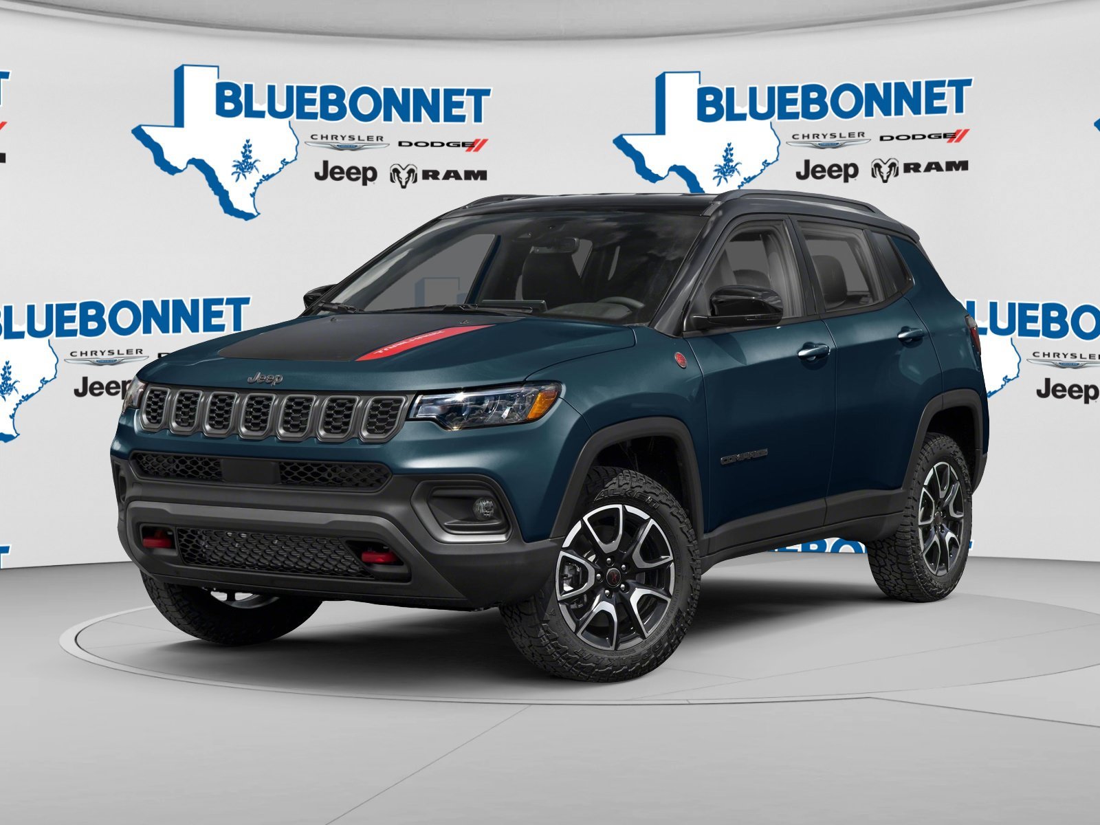 New 2026 Fathom Blue Pearl-Coat Exterior Paint Jeep Trailhawk image 2