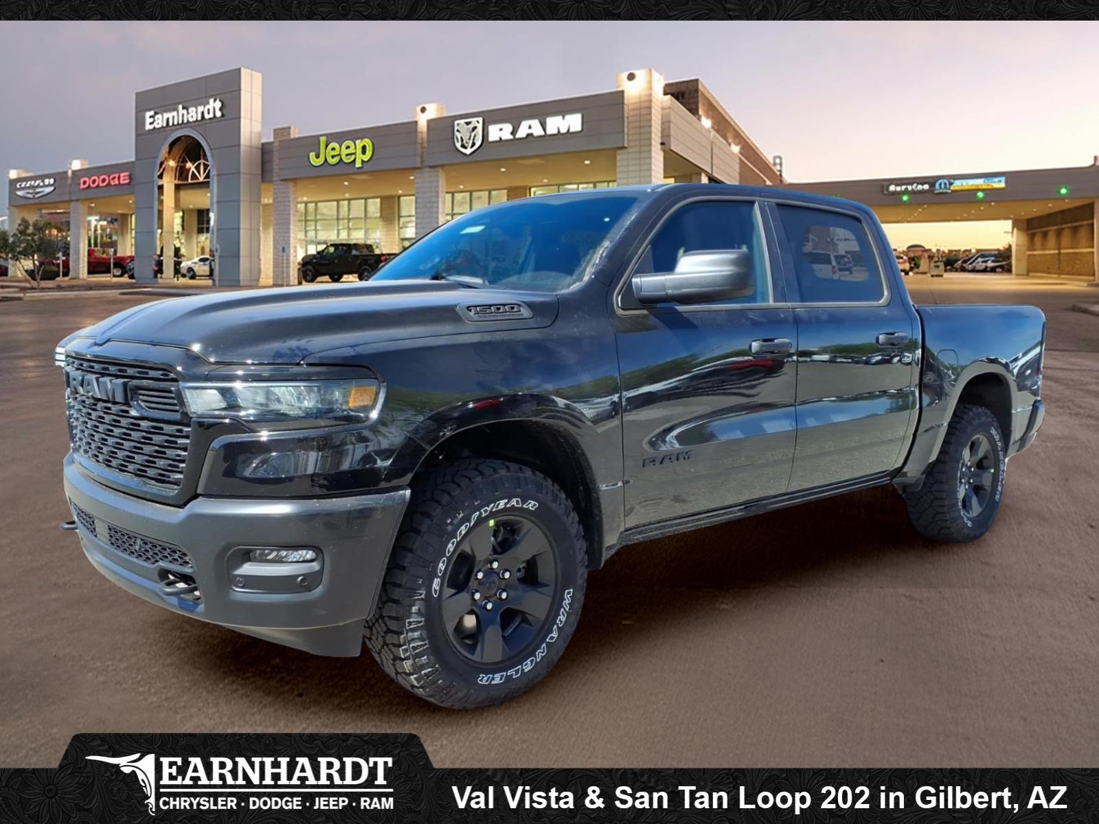 New 2026 Diamond Black Crystal Pearl-Coat Exterior Paint RAM Warlock image 1