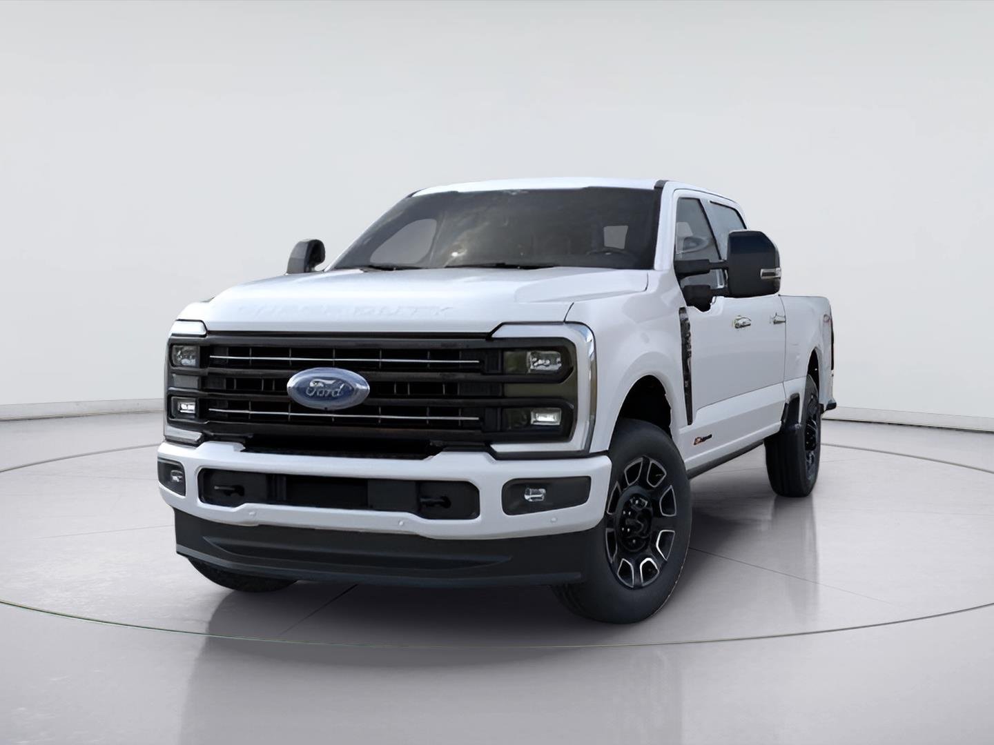 New 2026 Star White Metallic Tri-Coat Ford F-250® Platinum® image 2