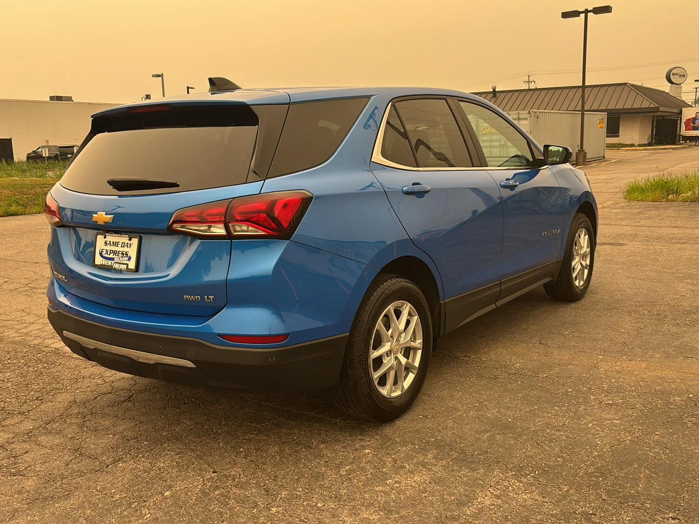 Used 2024 Riptide Blue Metallic Chevrolet LT image 7