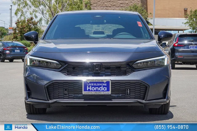 New 2026 Meteorite Gray Metallic Honda FWD Sport image 2