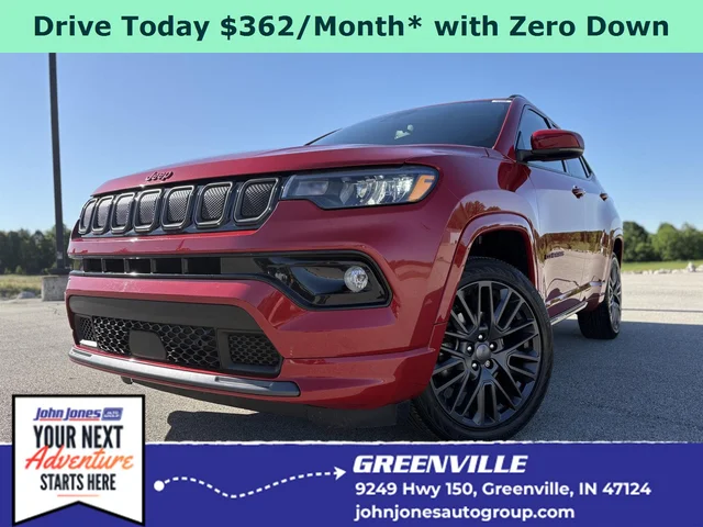 Pre-Owned 2022 Jeep Compass (RED) Edition Four Wheel Drive Sport Utility